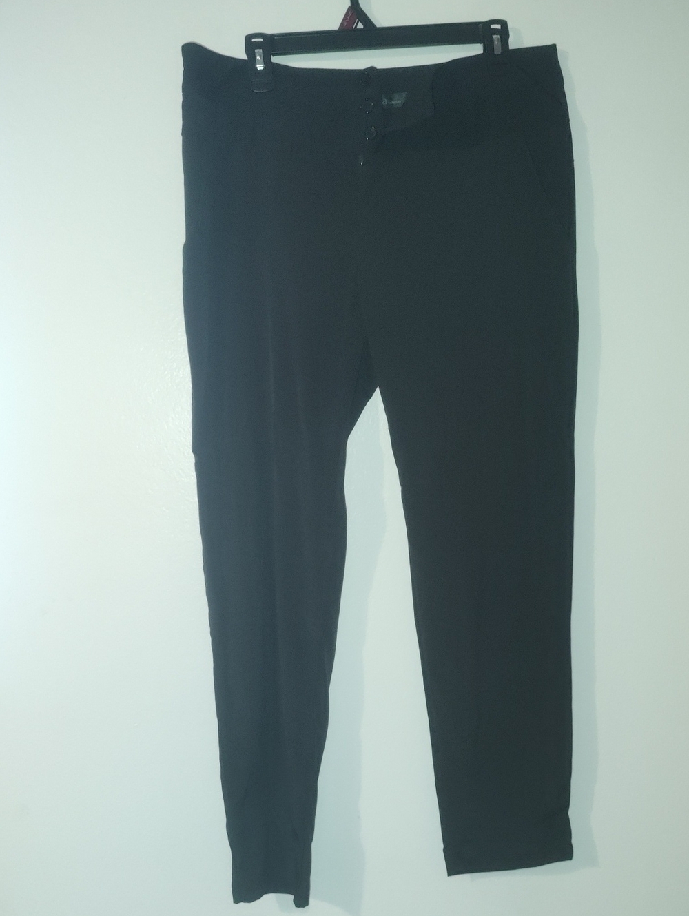 Zanzea Women's Black Tailored Ponte Trousers